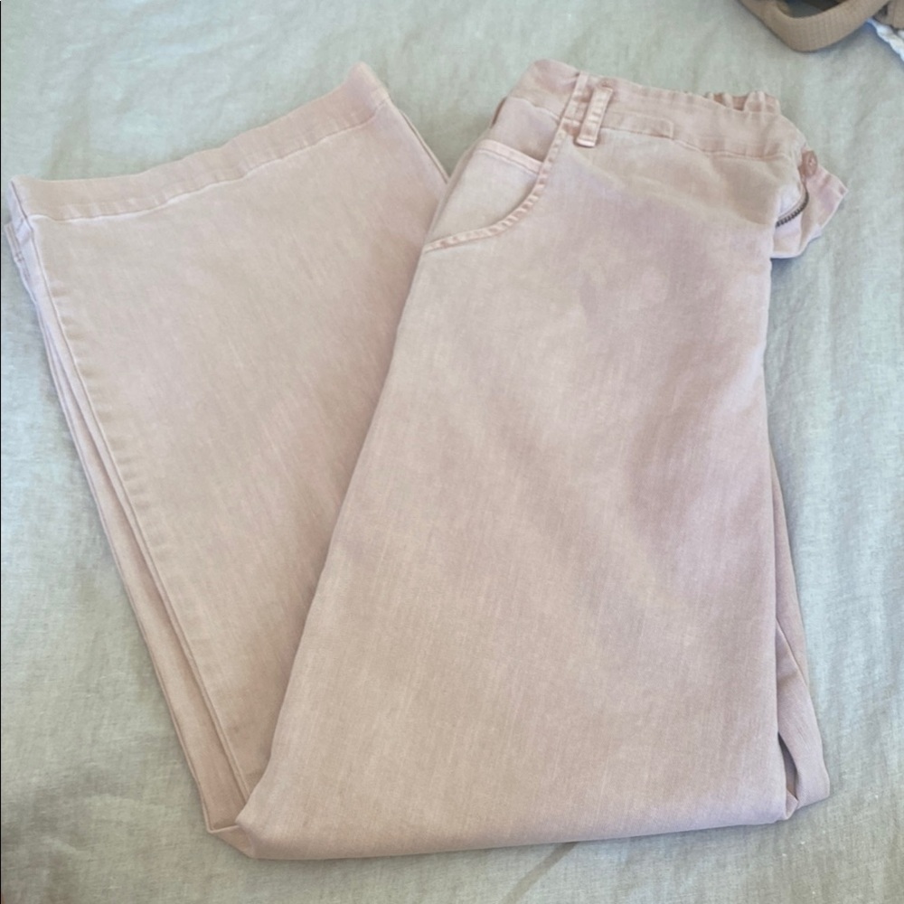 Yfb pull on wide leg pant